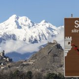 L'ouvrage "Sion, une histoire en capitale" retrace le développement du chef-lieu valaisan, des premières traces humaines jusqu’à aujourd’hui (image symbolique). KEYSTONE/OLIVIER MAIRE