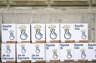 L'initiative populaire du Centre contre la discrimination du mariage en matière fiscale doit être rejetée, dit le Conseil fédéral (archives). KEYSTONE/ANTHONY ANEX