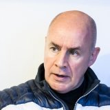 Patron de la FIS, Johan Eliasch se félicite de l'accord sur une commcericliasation centralisée KEYSTONE/JEAN-CHRISTOPHE BOTT