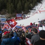 Image d'illustration - courses féminines de Crans-Montana en février 2024