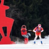 Arnaud Boisset s'est fait une grosse frayeur samedi sur la Streif.