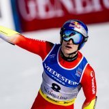 Marco Odermatt, intouchable en Super-G à Saalbach.