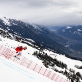 Justin Murisier en action lors du premier entraînement organisé sur la Nationale.