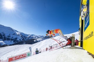 12ème en Super-G et 19ème en descente, Malorie Blanc vivra sa 3ème course aux Mondiaux aux côtés de Mélanie Meillard.