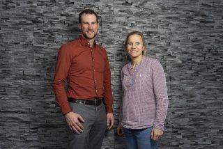 Bastien Dayer et Amélie Wenger-Reymond s'investissent pour le futur du télémark.