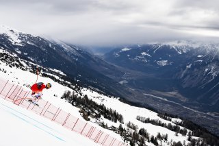 Justin Murisier en action lors du premier entraînement organisé sur la Nationale.