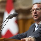 Le centriste valaisan Philipp Bregy a défendu lundi l'initiative de son parti au National. Le plénum se prononcera définitivement mercredi (archives). KEYSTONE/TIL BUERGY