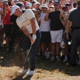 Rory McIlroy a dû jouer ses coups dans une ambiance hostile KEYSTONE/AP/Seth Wenig