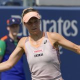 Viktorija Golubic a été stoppée en demi-finale à Jiujiang KEYSTONE/AP/JULIA NIKHINSON