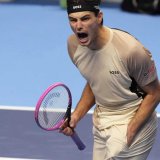 Taylor Fritz a joué avec conviction KEYSTONE/AP/Antonio Calanni