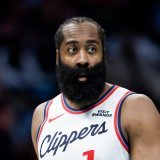 James Harden a sorti le grand jeu face aux Hornets KEYSTONE/AP/Nell Redmond