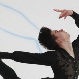 Peter Gumennik pourra disputer les JO 2026 sous drapeau neutre KEYSTONE/EPA/YURI KOCHETKOV