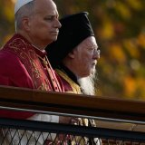 Léon est le cinquième pape à se rendre en Turquie. KEYSTONE/AP/Khalil Hamra