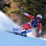 Thomas Tumler meilleur Suisse du géant de Copper Mountain à la 9e place KEYSTONE/AP/Robert F. Bukaty