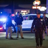 Les tirs ont été signalés en début de soirée samedi sur une avenue de Stockton. KEYSTONE/AP/Ethan Swope