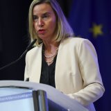 Federica Mogherini dirige actuellement le collège de l'Europe à Bruges (archives). KEYSTONE/AP/FRANCISCO SECO
