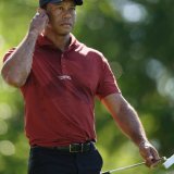 Tiger Woods doit encore patienter avant de retrouver la compétition KEYSTONE/AP/CHARLIE RIEDEL