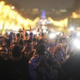 Un million de personnes étaient réunies l'an dernier sur les Champs-Elysées pour le Nouvel An (archives). KEYSTONE/AP/THIBAULT CAMUS