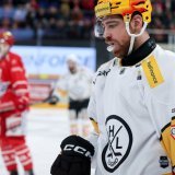 Zach Sanford a convaincu avec le maillot de Lugano KEYSTONE/CHRISTIAN MERZ