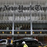 Le New York Times accuse le Pentagone d'avoir mis en œuvre des mesures restrictives à l'égard de la presse contraires à la Constitution américaine (archives). KEYSTONE/AP/JULIA NIKHINSON