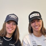 Camille Rast et Malorie Blanc se retrouvent de temps en temps à Auvernier pour s'entraîner en compagnie de Florian Lorimier