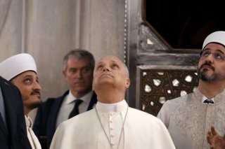 Le pape Léon XIV visite la mosquée bleue d'Istanbul. KEYSTONE/EPA/ALESSANDRO DI MEO