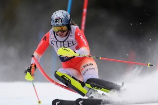 Wendy Holdener a pris la 4e place du slalom de Copper Mountain KEYSTONE/AP/Robert F. Bukaty