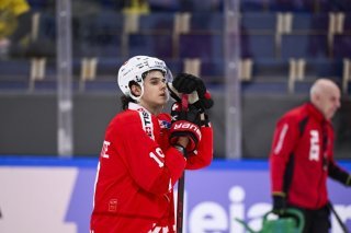 Théo Rochette retrouve le maillot de l'équipe de Suisse KEYSTONE/EPA TT NEWS AGENCY/PONTUS LUNDAHL