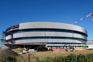 La patinoire de Milan prête en janvier KEYSTONE/AP/Luca Bruno