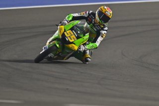 Noah Dettwiler a renoncé à un guidon en Moto3 pour 2026 KEYSTONE/EPA/NOUSHAD THEKKAYIL