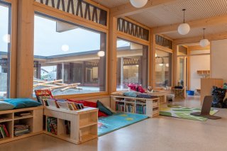 La nouvelle crèche-nurserie-UAPE de Saillon.