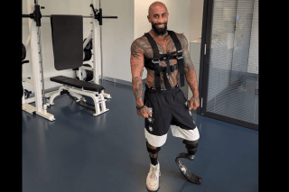 Prothèse adaptée, suivi médical et sportif, Nidhim Kochhard s'entraîne intensément depuis 6 mois avec le CRR pour s'adonner à la course.