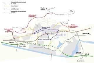 Le plan directeur du centre-ville, lancé en 2004, comportait déjà la variante de contournement pour Sierre-ouest