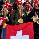 Les supporters suisses ont rapidement eu l'occasion de s'enchanter dans ces Jeux 2026.