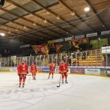 La joie des Sierrois lors de la sirène finale.