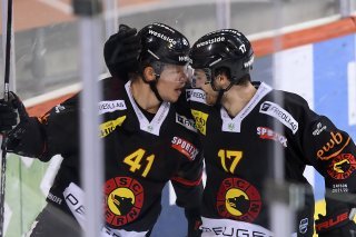 Gregory Sciaroni a inscrit le 3-2 pour Berne