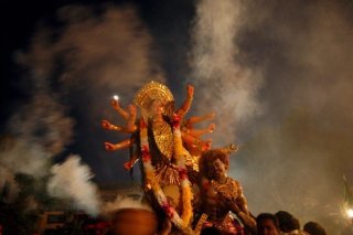 Le butin comprenait notamment des ornements de divinités en argent qui appartenaient à un temple hindou, dédié au seigneur Balaji, incarnation du dieu Vishnou (cliché symbolique/Keystone archives).
