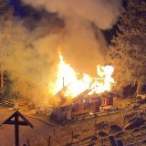 L'incendie à Oberems