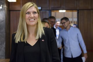 La directrice exécutive de la Campagne internationale pour l'abolition des armes nucléaires (ICAN) Beatrice Fihn avait reçu le Prix Nobel de la Paix 2017 au nom de l'organisation (archives).