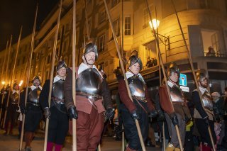 Après deux ans d'attente en raison de la pandémie, les membres de la Compagnie 1602 ont pu pleinement célébrer les festivités de l'Escalade à Genève.