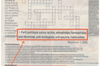 Tout part du mot-croisé publié par l'artiste en novembre dans les colonnes du Nouvelliste.