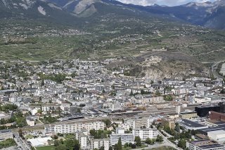 La Ville de Sion repense sa politique culturelle, qu'elle a présentée mercredi (archives). Keystone/ANTHONY ANEX