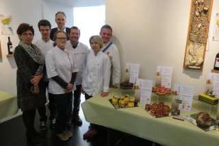 L'équipe Taillens, Mme Sauthier-Luyet, M. Christophe Darbellay
