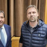 Francis Dumas (à gauche) a remis la présidence du GPMVR à Joachim Rausis.