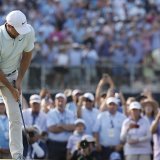 McIlroy a manqué ce putt sur le no 18, permettant ainsi à Bryson DeChambeau de gagner l'US Open KEYSTONE/EPA/ERIK S. LESSER