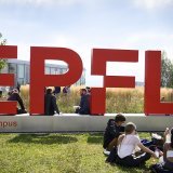 L'EPFL Pavilions, l'espace d’exposition de la haute école lausannoise, se plonge dans l'histoire de la musique algorithmique (photo d'illustration). KEYSTONE/LAURENT GILLIERON