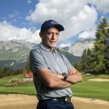Yves Mittaz, directeur du tournoi de l'European Masters de Golf pose le mercredi 11 aout 2021 à Crans-Montana.