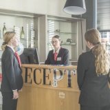 Lors de l'Assemblée générale, plusieurs ateliers dans les domaines de l’hôtellerie, du service, de la cuisine et de la boulangerie, ont été organisés et animés par les jeunes qui ont début leur CFC.