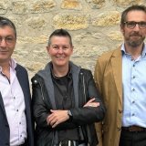 Le Centre Conthey propose deux candidats et une candidate. De gauche à droite : Régis Evéquoz, Corinne Vuilliomenet et Gérald Nanchen.