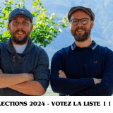 Le conseiller sortant Luc Monsciani Carrupt (à droite) fait ticket commun avec Fabien Clerc, pour le Parti indépendant de Chamoson (PIC)